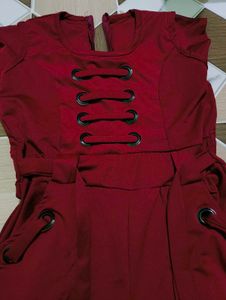 Maroon Jumpsuit ♥️♥️♥️♥️