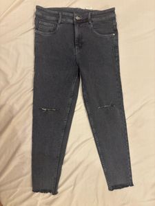COMBO of Classic Black &amp; Grey TornJeans (2 Pairs)