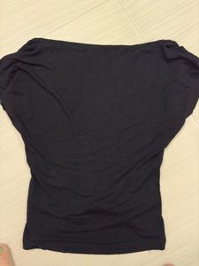 Black Backless  Top