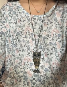 Owl Pendant Necklace