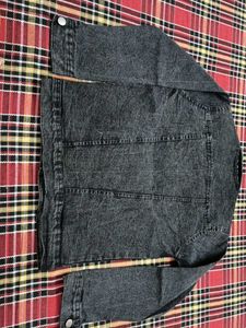 Stylish Black Denim Jacket