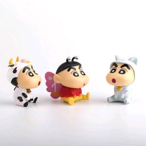 Shin Chan chibi anime action figures set of 6