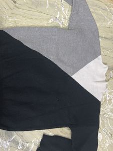 Stylish Color Block Sweater