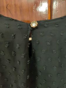 Black Embroidered Kurta