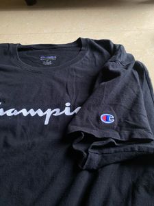 Champion Black T-Shirt