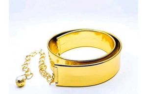 Chic Gold &amp; Black Belt Set