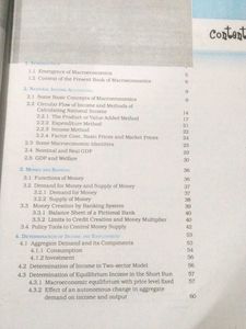 Macroeconomics book for class 12th Cbse
