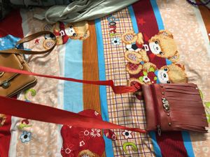 Frill Sling Bag At 99