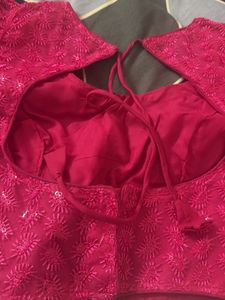 Pink Embroidered Blouse