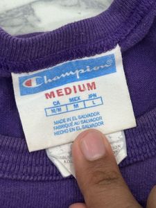 Champion Purple T-Shirt