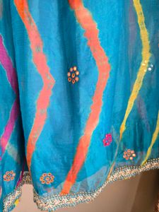 Vibrant Boho Tie-Dye Skirt