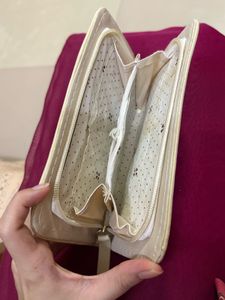 New | Quick Sale | Elegant Cream Clutch