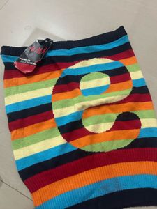 cute multicolor tube top