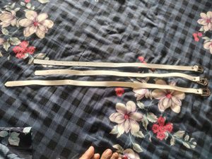 Set of 3 Skinny Belts