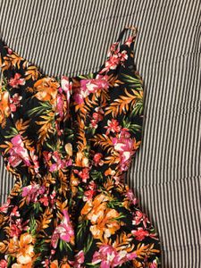 Floral Print Romper