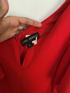 Elegant Red Gown