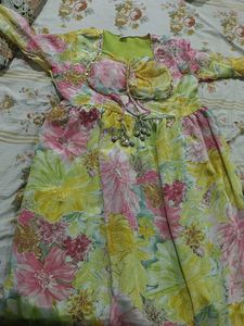 Beautiful Floral Kurta Set with Dupatta