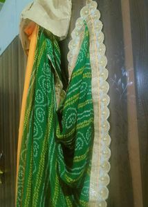 Vibrant Saree Set