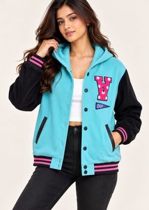 Varsity Jacket with "V" Patch