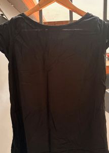 Embroidered Black Kurta