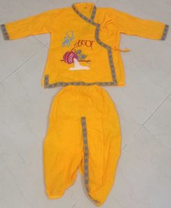 Krishna Dress With Crown For Babies