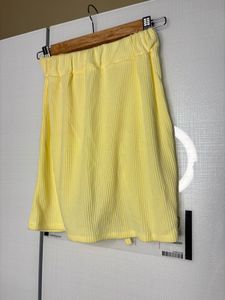 Yellow Mini Skirt
