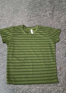Green Striped T-Shirt