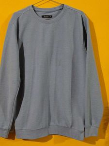 Men's Light Blue Knit Sweater