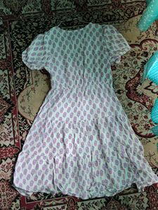 Zudio Boho Floral Print Button-Down Dress