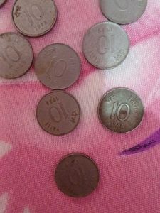 total coins of 10 pais