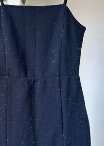 Sparkly black Mini Dress