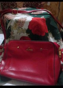 Lavie Red Crossbody Bag