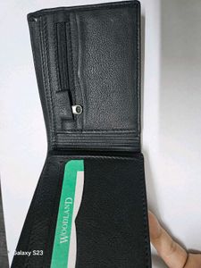 Classic Black Leather Wallet