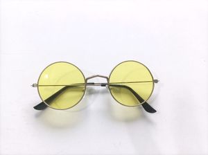 Yellow Round Sunglass