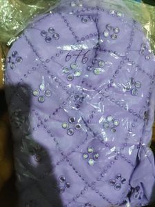 Lavendar Long Gown 🌟💎 Mirror Work Like New