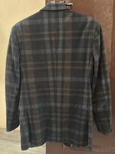 Men's Plaid Blazer