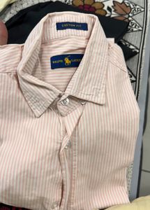 Men's Striped Dress Shirt