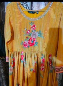 Beautiful anarkali Set  with black kurta fr