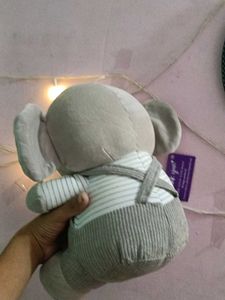 Cute Grey Elephant Plush Toy.y