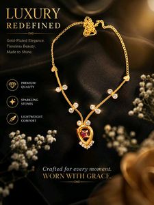 Elegant Gold-Plated Necklace new