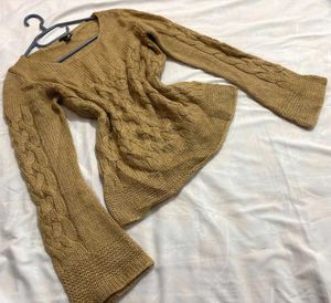 🎉Buy1 Get1 Free🎉H&amp;M Cable Knit Sweater Q