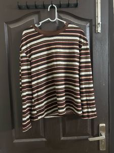 Striped Long Sleeve Top