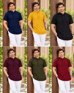 Chikankari short kurta
