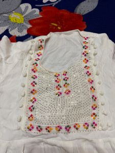 Elegant White Kurta