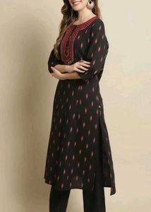 Cotton Embroidred Kurti