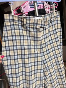 Plaid Formal Pant