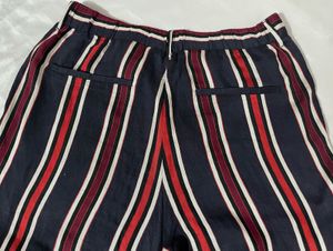 H&amp;M Striped Wide-Leg Pants