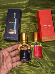Dior Sauvage & Monty Aura Perfume Set