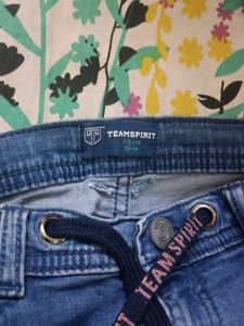 Stylish Blue Denim Cargo Pants