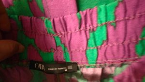 Vibrant Swirl Print Button-Up Shirt